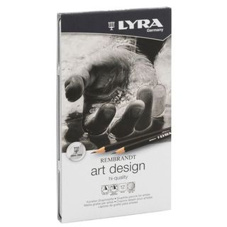 Matite Rembrandt Art Design - Lyra - astuccio metallo 12 matite assortite