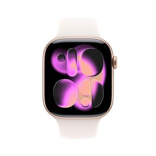 Apple Watch Series 11 GPS + Cellular 46mm Cassa Alluminio Oro Rosa con Band Ros…