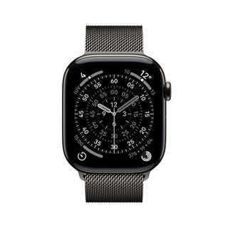 Apple Watch Series 11 GPS + Cellular 46mm Cassa Titanio Ardesia con Loop Milane…