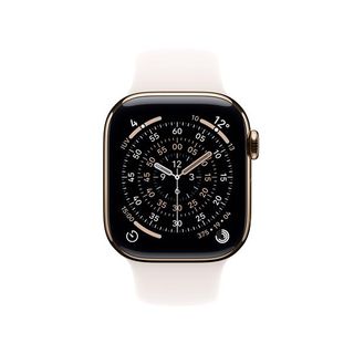 Apple Watch Series 11 GPS + Cellular 46mm Cassa Titanio Oro con Band Rosa Fard …
