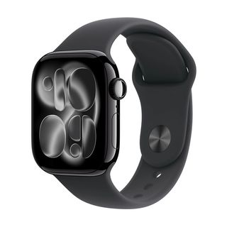 Apple Watch Series 11 GPS 42mm Cassa Alluminio Jet Black con Sport Band Nero - …