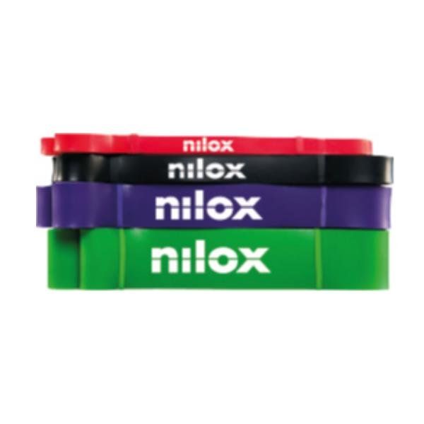 NILOX SET BANDE ELASTICHE FITNESS