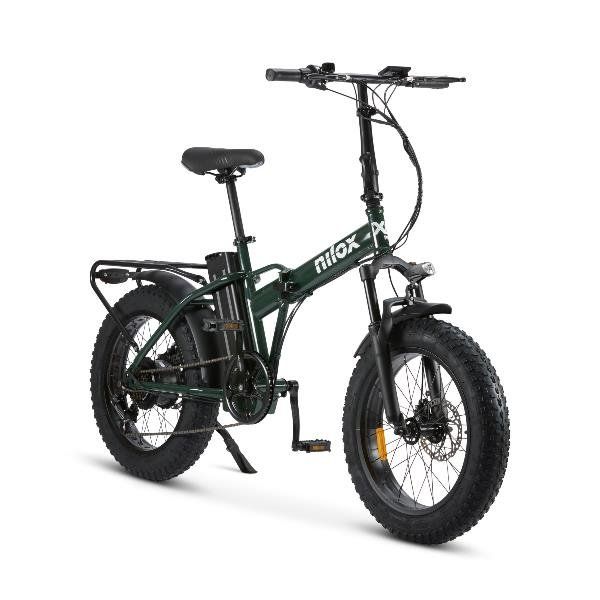 NILOX X8 PRO BICI ELETTRICA PIEGHEVOLE 250W RUOTE DA 20" X 4" VELOCITA' 25 KM/H…
