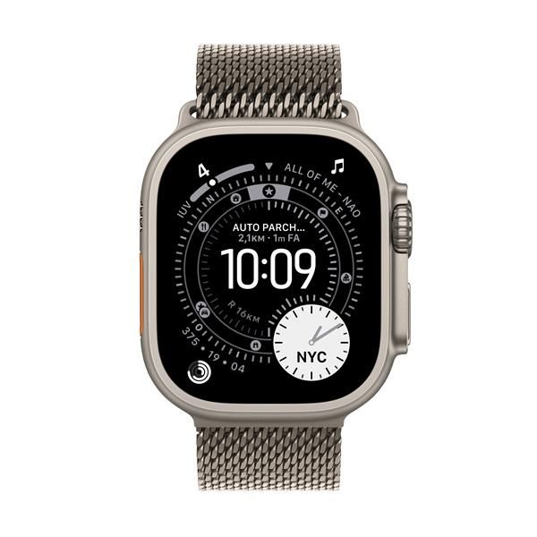 Apple Watch Ultra 3 GPS + Cellular 49mm Cassa Titanio Naturale con Loop in magl…