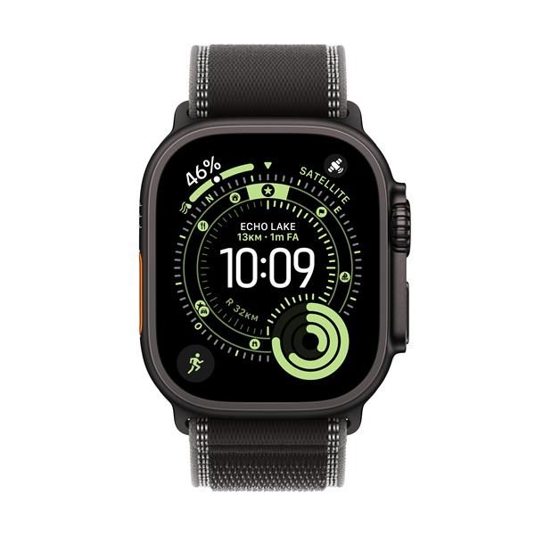 Apple Watch Ultra 3 GPS + Cellular 49mm Cassa Titanio Nero con Alpine Loop Terr…