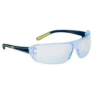 Occhiali detectabili Helium2 - policarbonato - monoblocco - trasparente/blu - D…