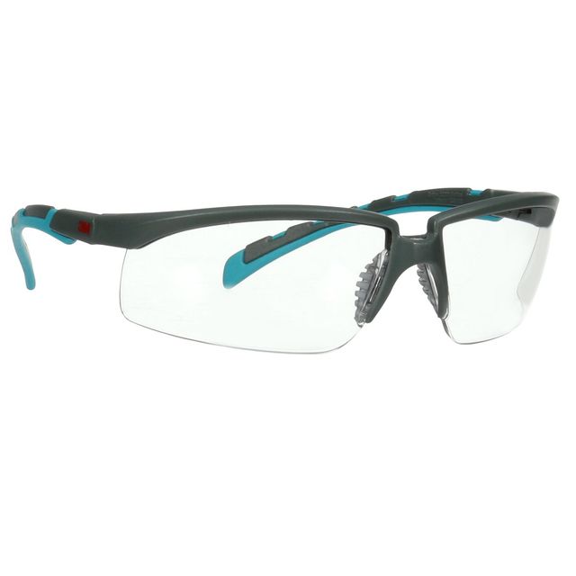 Occhiali di sicurezza Solus 2000 - lenti trasparenti antigraffio - blu - 3M