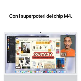 Apple iMac with 4.5K Retina display - All-in-one M4 fino a - RAM 16 GB - SSD 25…
