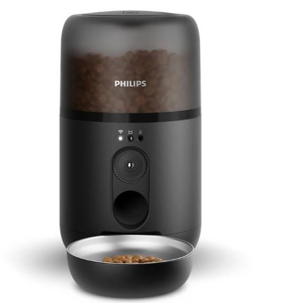 PHILIPS PAW5320/02 DISTRIBUTORE AUOTOMATICO DI CIBO SECCO SMART WI-FI CON WEBCA…