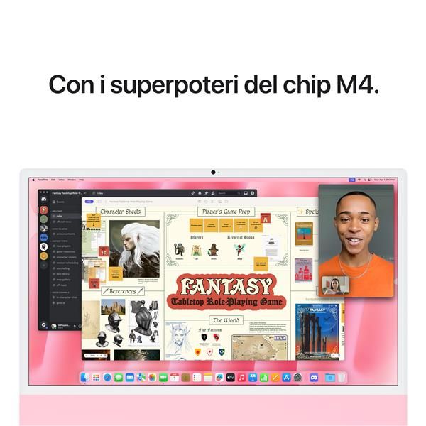 Apple iMac with 4.5K Retina display - All-in-one M4 fino a - RAM 24 GB - SSD 51…