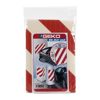 Pannello antiurto adesivo BOX JOLLY - 20 x 30 cm - EPE/LDPE - bianco/rosso - Ge…
