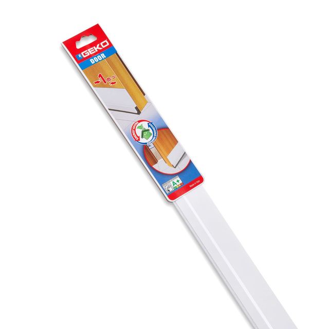 Paraspifferi per porte DOOR - con spazzola fissa e feltro - 100 cm - pvc flessi…