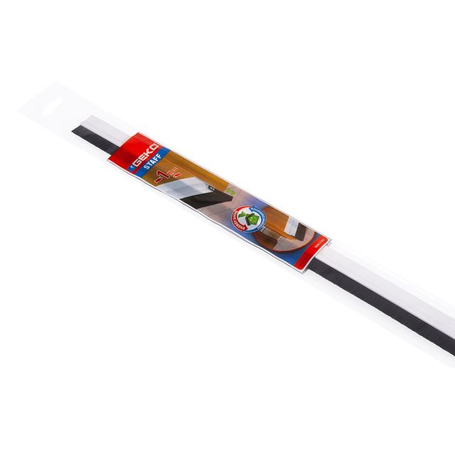 Paraspifferi per porte STAFF - con spazzola fissa - 100 cm - pvc rigido - bianc…