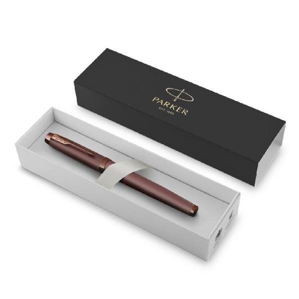 Penna stilografica IM Monochrome - punta M - burgundy - Parker