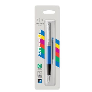 Penna stilografica Jotter Original - punta M - fusto blu - Parker