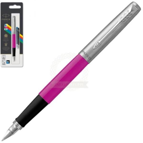 Penna stilografica Jotter Original - punta M - fusto magenta - Parker