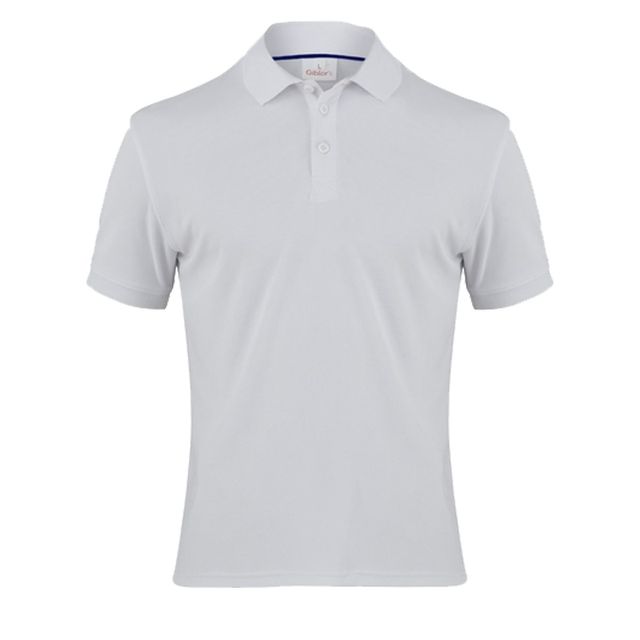 Polo Jeff - da uomo - manica corta - taglia XL - bianco - Giblor's