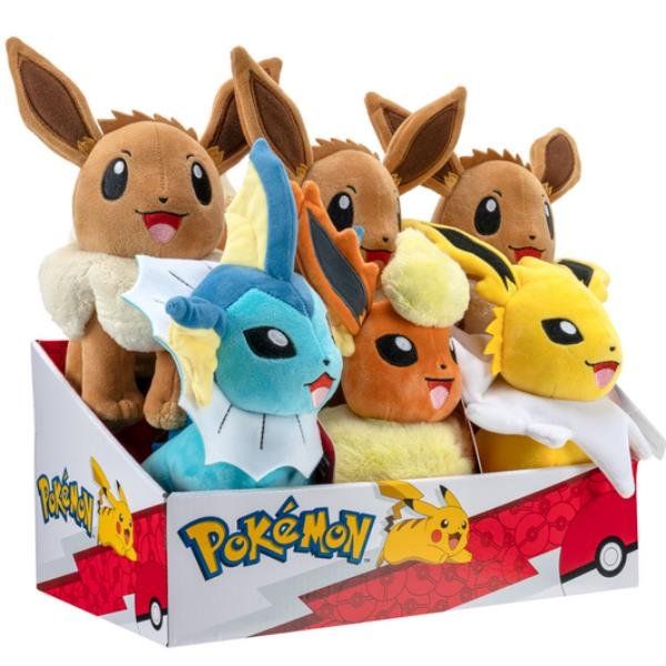 REI TOYS PKMN PELUCHE EEVEE 20CM ASS.6