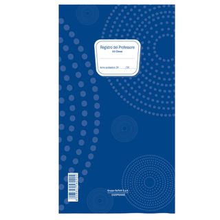 Registro del Professore (10 classi 31x17cm 3325PS000G Data Ufficio