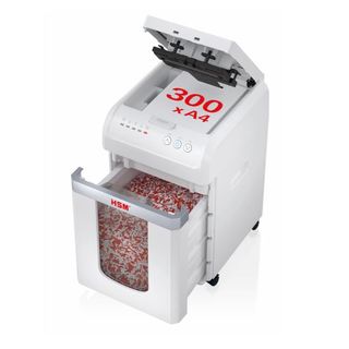 HSM Autofeed X300, Taglio a particelle, 23 cm, 12 mm, 30 L, 375 fogli, 52 dB