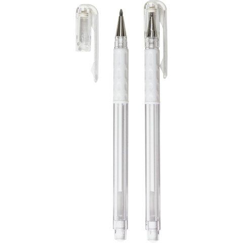 Roller Gel Hybrid Grip Luna K118 - punta 0,8mm - bianco - Pentel
