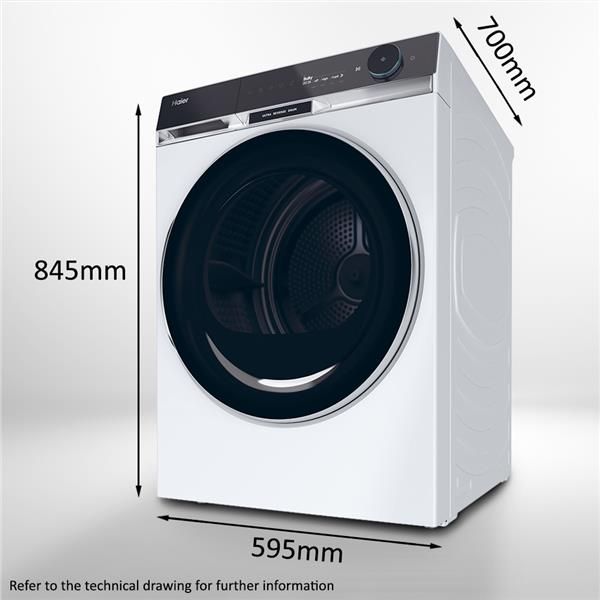 Haier asciugatrice - HD90-A3Q397U1-S
