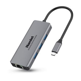 Hamlet HDKC-PD200A - Docking station - USB-C - HDMI - GigE