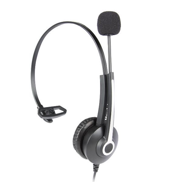 Hamlet HHEADM-UJM - Cuffie con microfono - on-ear - cablato - USB, jack 3,5 mm