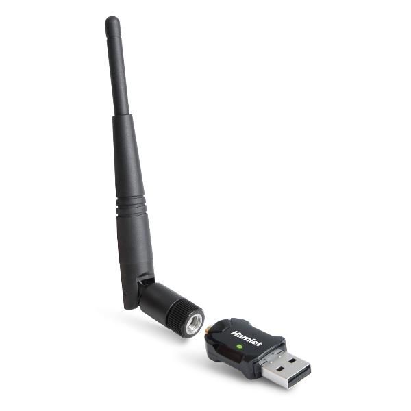Hamlet HNW600ACU - Adattatore di rete - USB 2.0 - 802.11ac