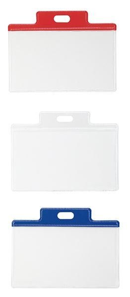 SEI PASS 3 S - Porta badge - per 95 x 60 mm - cordino - bianco (pacchetto di 10…