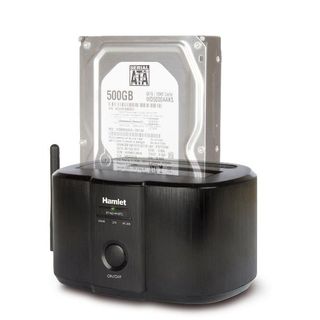 Hamlet HXDDWIFI - Server NAS - SATA 6Gb/s - USB 3.0 / Ethernet 10/100 / 802.11b…