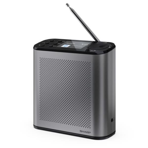 SHARP DR-P530(GY) OSAKA RADIO DIGITALE PORTATILE DAB/DAB+/FM CON RDS BLUETOOTH …