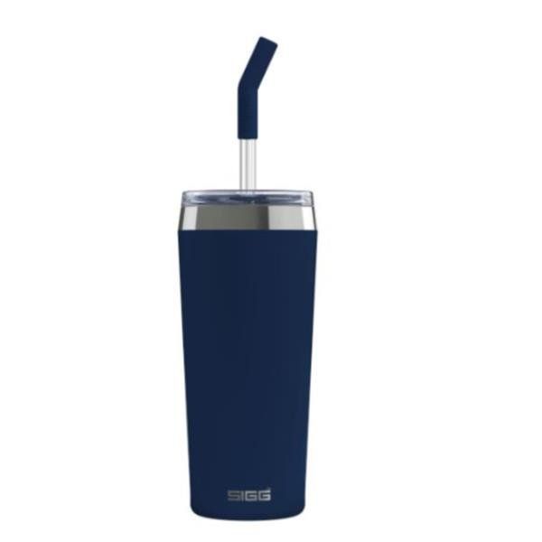 SIGG BOTTLES HELIA NIGHT INK TAZZA TERMICA 0.45 ML DOPPIA PARETE ISOLANTE IN AC…