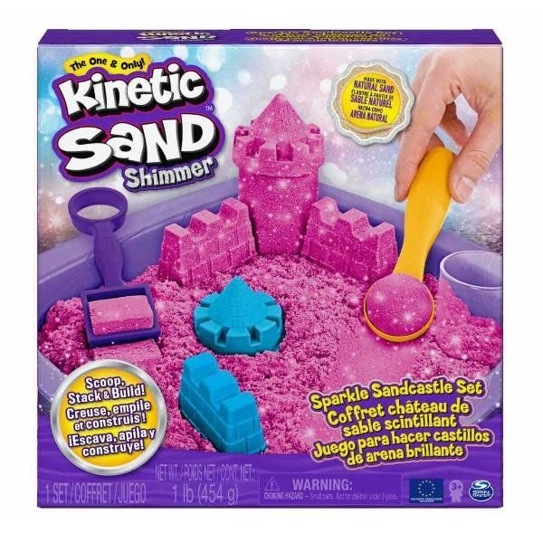 SPIN MASTER KETIC PLAYSET CASTELLO SABBIA ROSA