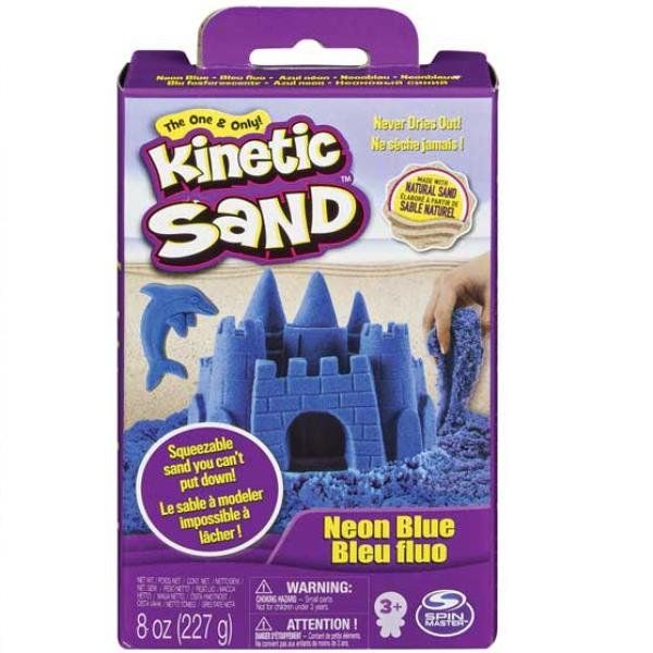 SPIN MASTER KINETIC SAND SABBIA CINETICA DA MODELLARE 227 GR COLORI ASSORTITI