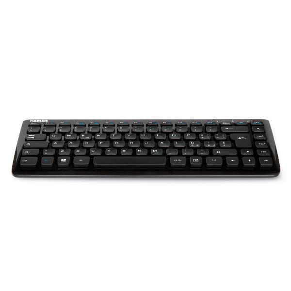 Hamlet XKKITA400CU - Tastiera - compact - USB - QWERTY - italiana - nero