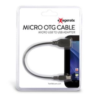 Hamlet XUMICROTG - Adattatore USB - Micro-USB Tipo B (M) a USB (F) - USB 2.0 OT…