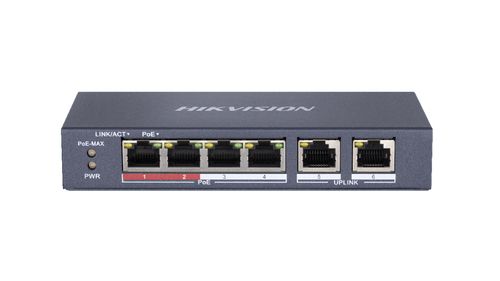 Hikvision Value Series DS-3E0510P-E/M - Switch - unmanaged - 8 x 10/100/1000 (P…