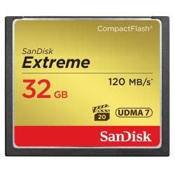 SanDisk Extreme - Scheda di memoria flash - 32 GB - 567x - CompactFlash