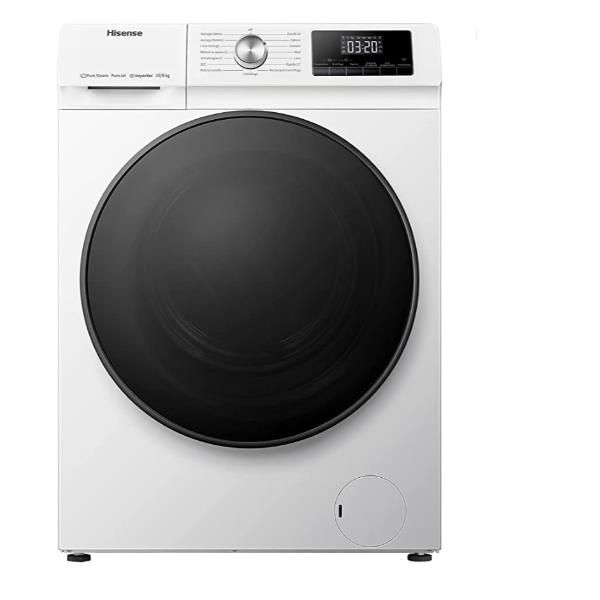 Hisense WDQA1014EVJM - Lavasciuga - larghezza: 59.5 cm - prof. 61 cm - altezza:…