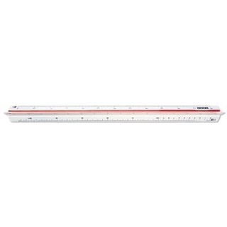 Scalimetro Isoteck - 30cm - per arredamento - scale 1:20-25-50-75-100-125 - Arda