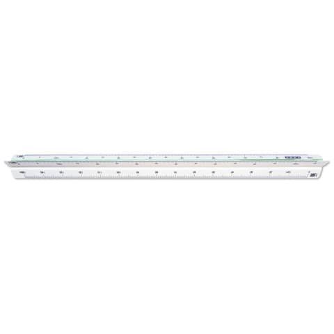 Scalimetro Isoteck - 30cm - per edilizia - scale 1:100-200-250-300-400-500 - Ar…