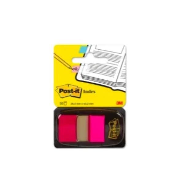Segnapagina Post-it Index Medium - 680-21 - 25,4 x 43,2 mm - rosa vivace - Post…