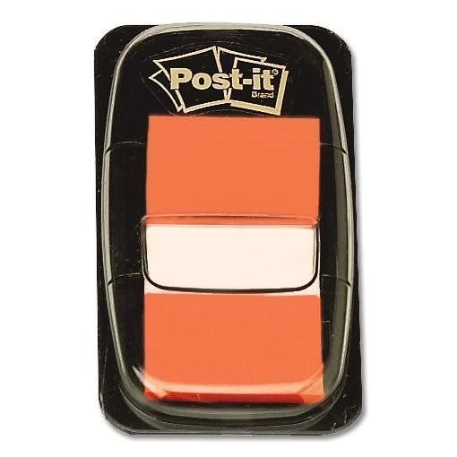 Segnapagina Post-it Index Medium - 680-4 - 25,4 x 43,2 mm - arancio - Post-it -…