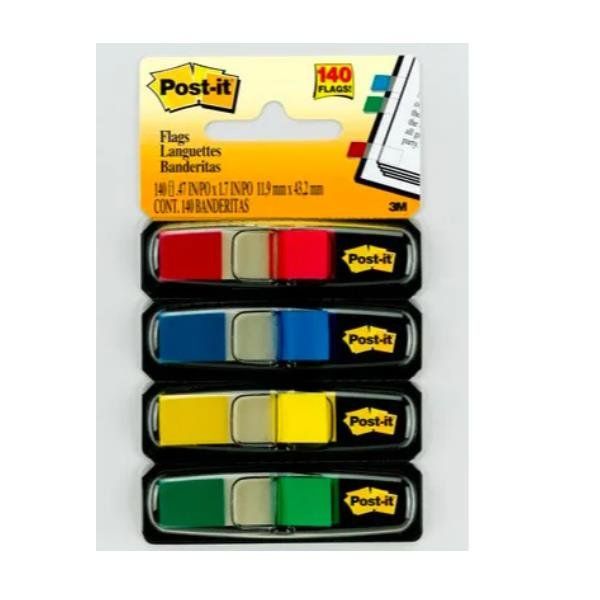 Segnapagina Post-it Index Mini - 683-4 - 12 x 43,2 mm - 4 colori classici - Pos…