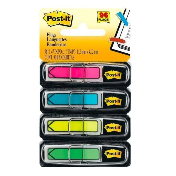 Segnapagina Post-it Index Mini Freccia - 684-ARR4 - 4 colori vivaci - Post-it -…