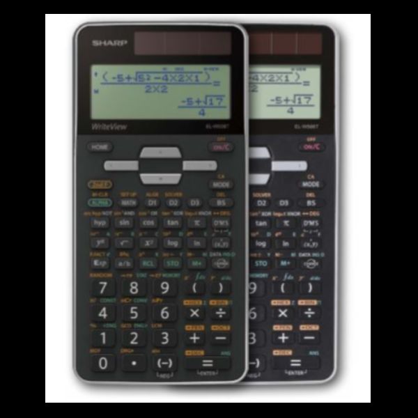 Sharp - Calcolatrice Scientifica EL-W506T - Grigio - ELW506TGY