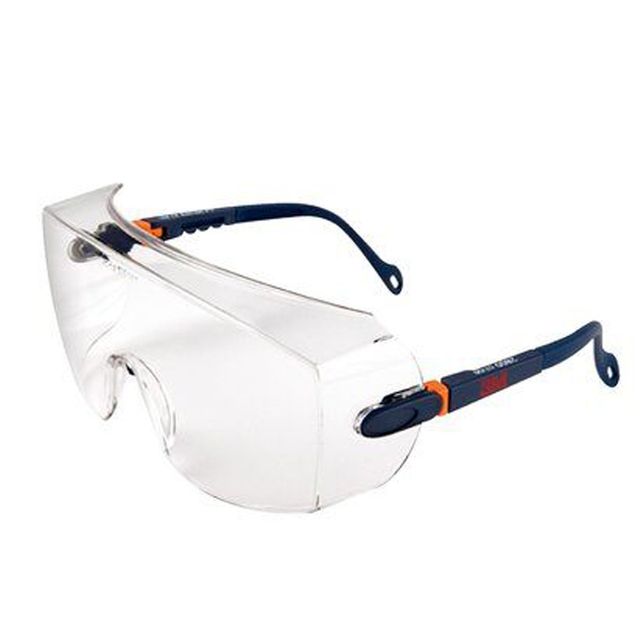 Sovraocchiali di protezione serie 2800 - policarbonato - montatura blu scuro - …