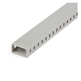 StarTech.com Canalina di cablaggio cavi scanalata con coperchioda 2m 50x25mm - …
