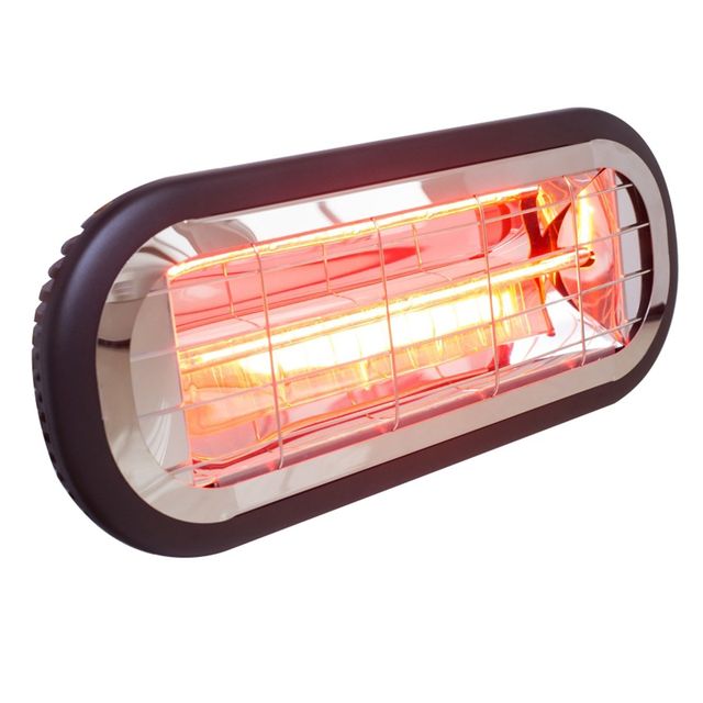 Stufa a infrarossi SoleRosso da interno/esterno - 33,5x23,5x13,5 cm - 1500W - C…